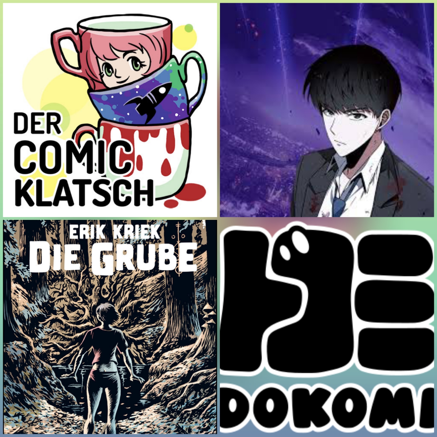 Der Comicklatsch. 3 Frauen. n Comics.